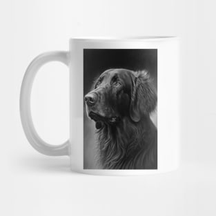 Flatcoated retreiver "marcy" Mug